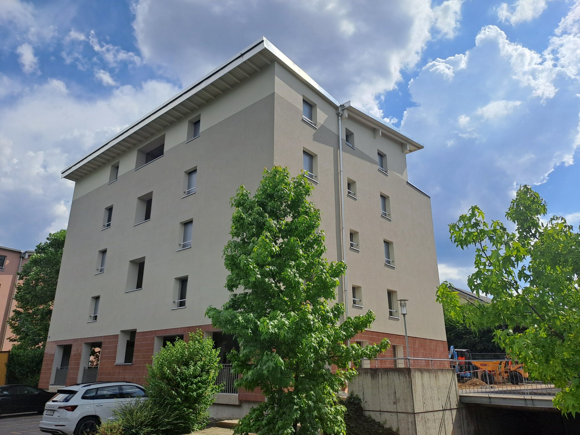 Chantier de la Léchère à Bulle